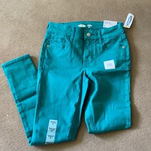 3 for 30 jeans: Old navy teal skinny jeans